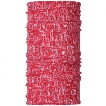 Бандана BUFF ANGLER INSECT SHIELD UV BUFF SUVA ROJO