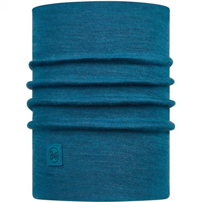 Бандана BUFF MERINO HEAVYWEIGHT SOLID DUSTY BLUE 113018.742.10.00