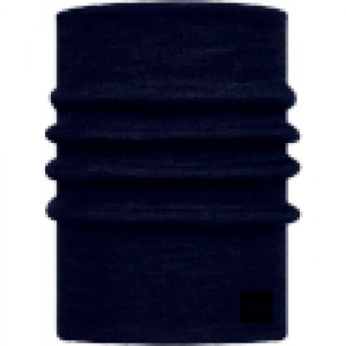 Бандана BUFF MERINO HEAVYWEIGHT SOLID NIGHT BLUE 113018.779.10.00