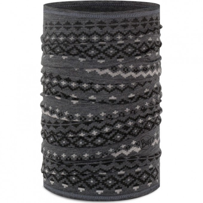 Бандана BUFF MERINO LIGHTWEIGHT FAIZEN GREY 130050.937.10.00
