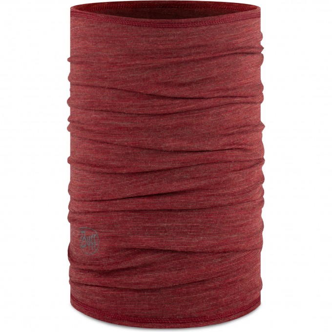Бандана BUFF MERINO LIGHTWEIGHT MAHOGANY MULTISTRIPES 123324.416.10.00