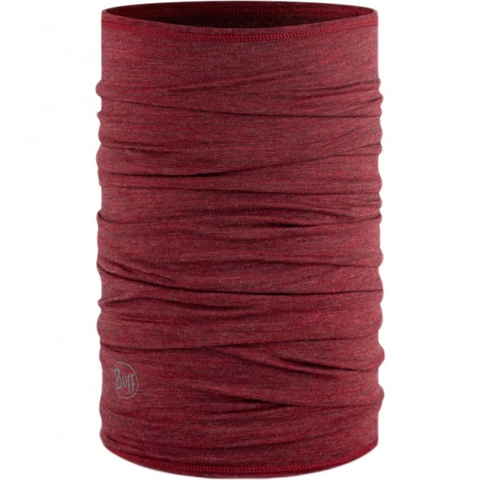 Бандана BUFF MERINO LIGHTWEIGHT MARS RED MULTISTRIPES 117819.413.10.00