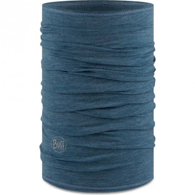 Бандана BUFF MERINO LIGHTWEIGHT SOLID COBALT 113010.791.10.00