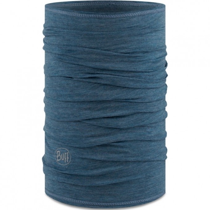 Бандана BUFF MERINO LIGHTWEIGHT SOLID DUSTY BLUE 113010.742.10.00