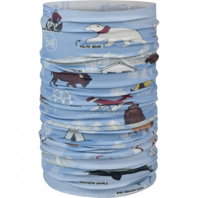 Бандана BUFF ORIGINAL IMUS WASHED BLUE 136643.725.10.00