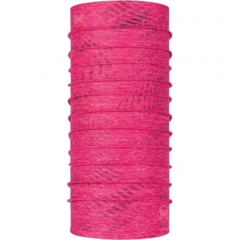 Бандана-труба летняя светоотражающая BUFF COOLNET REFLECTIVE R-FLASH PINK HTR