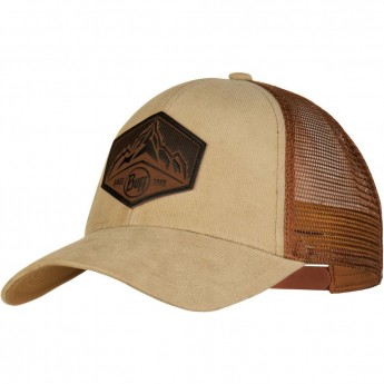 Кепка-бейсболка BUFF TRUCKER CAP KERNEL BRINDLE
