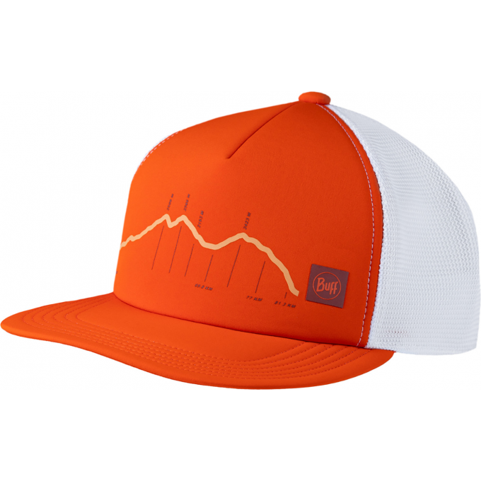 Кепка BUFF EXPLORE TRUCKER CAP Cram Poppy 135762.442.30.00