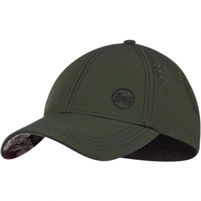 Кепка BUFF TREK CAP HASHTAG MOSS GREEN 123158.851.20.00