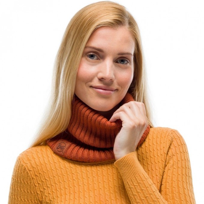Модный шарф-труба BUFF NECKWARMER KNITTED COMFORT NORVAL RUSTY 124244.404.10.00
