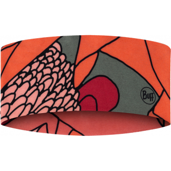 Повязка BUFF COOLNET UV WIDE Headband Aramay Poppy
