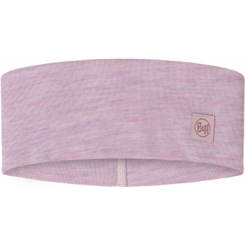 Повязка BUFF MERINO WIDE HEADBAND SOLID LILAC SAND