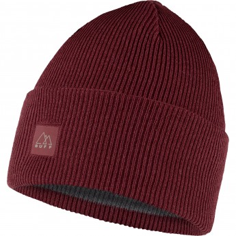 Шапка BUFF CROSSKNIT HAT SOLID MAHOGANY
