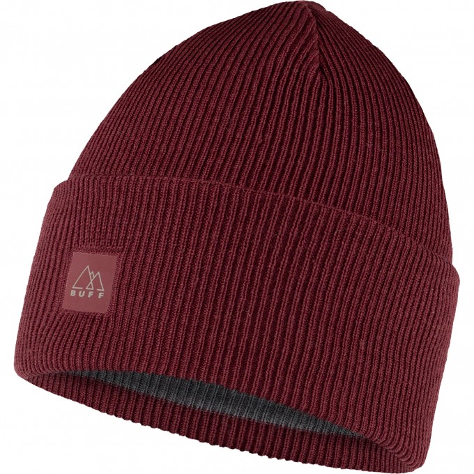Шапка BUFF CROSSKNIT HAT SOLID MAHOGANY 126483.416.10.00