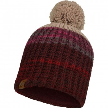 Шапка BUFF KNITTED & FLEECE BAND HAT ALINA MAROON