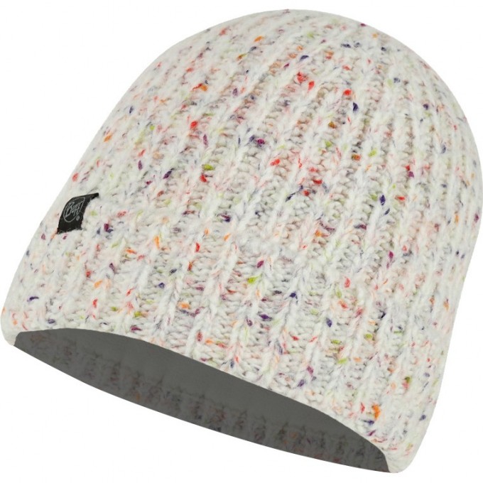 Шапка BUFF KNITTED & FLEECE BAND HAT KIM WHITE 129698.000.10.00
