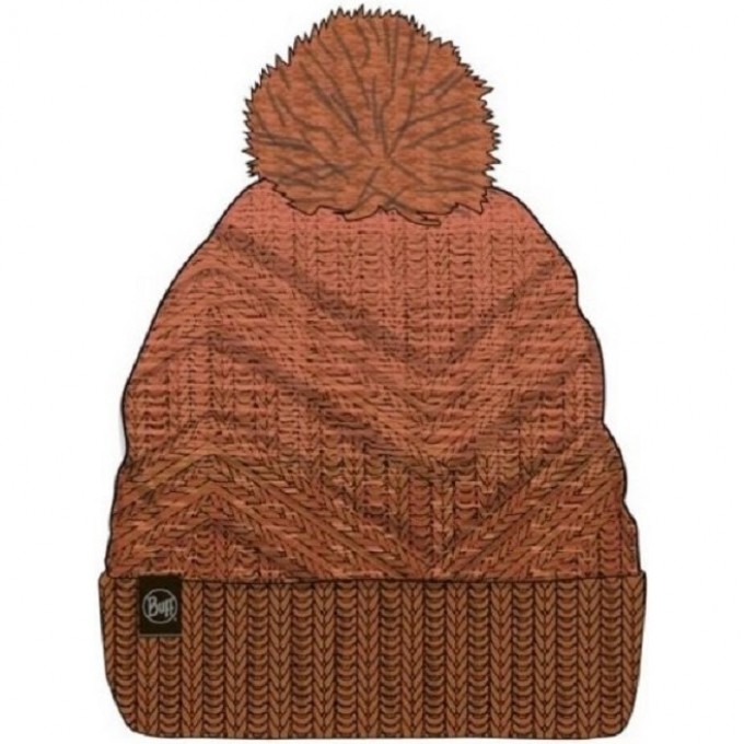 Шапка BUFF KNITTED & FLEECE BAND HAT MASHA CINNAMON 120855.330.10.00