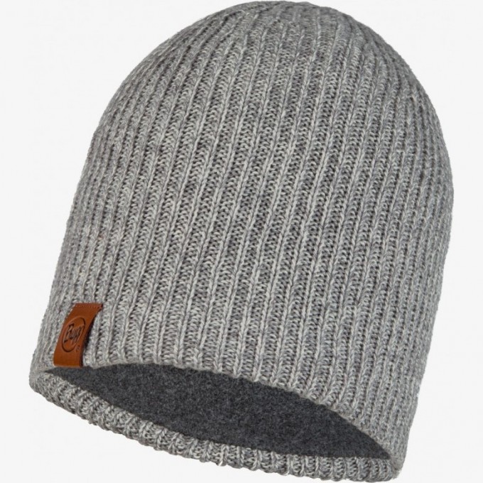 Шапка BUFF KNITTED & FULL FLEECE HAT LYNE LIGHT GREY 116032.933.10.00