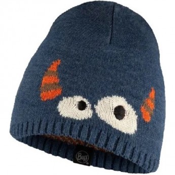 Шапка BUFF KNITTED HAT BONKY EYES DENIM
