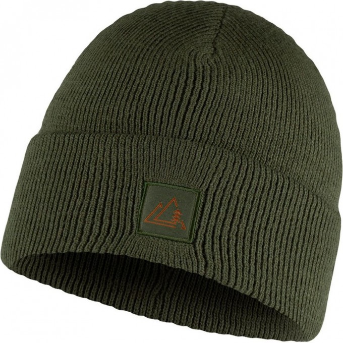Шапка BUFF KNITTED HAT FRINT CAMOUFLAGE 129624.866.10.00