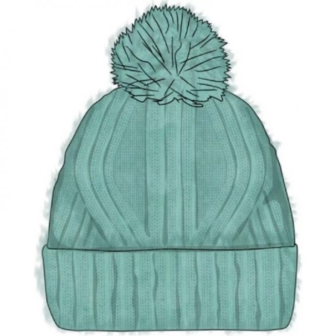 Шапка BUFF KNITTED HAT NERLA POOL 132335.722.10.00