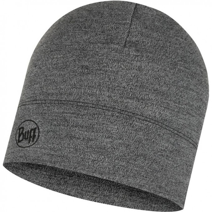Шапка BUFF MERINO MIGWEIGHT HAT MELANGE LIGHT GREY 118007.933.10.00