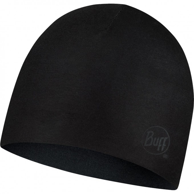 Шапка BUFF MICROFIBER REVERSIBLE HAT SPEED BLACK 123873.999.10.00