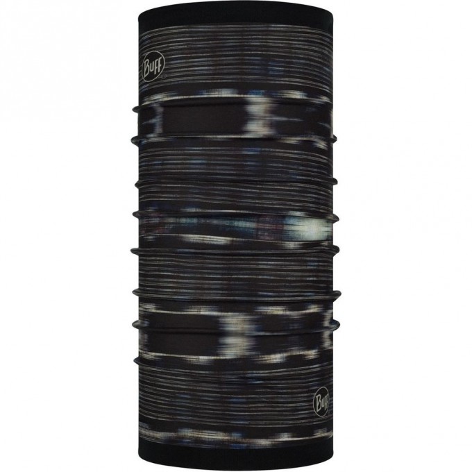 Шарф-труба с флисом двухсторонний BUFF POLAR REVERSIBLE N-EXCLUSION BLACK 123770.999.10.00
