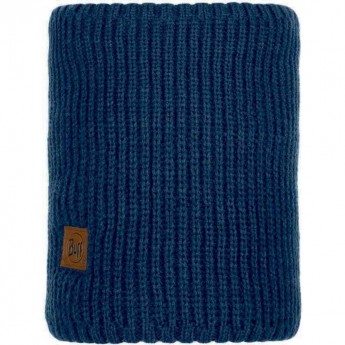 Шарф-труба вязаный с флисом BUFF NECKWARMER KNITTED POLAR RUTGER MEDIEVAL BLUE