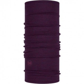 Шерстяной шарф-труба BUFF WOOL MIDWEIGHT PURPLISH MELANGE