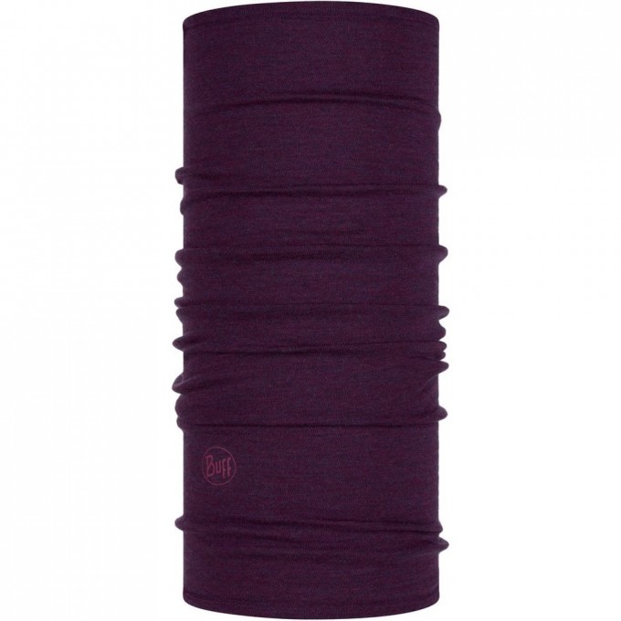 Шерстяной шарф-труба BUFF WOOL MIDWEIGHT PURPLISH MELANGE 113022.609.10.00