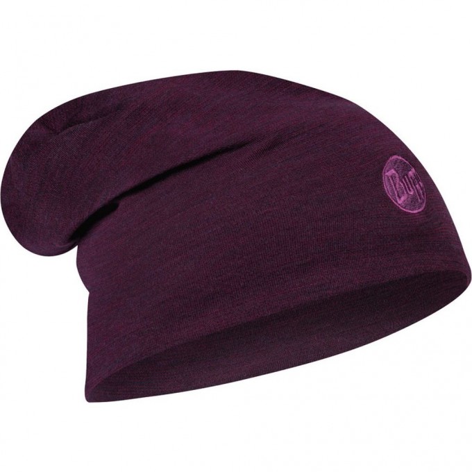 Теплая шерстяная шапка-бини BUFF HAT WOOL HEAVYWEIGHT PURPLISH MULTI STRIPES 118187.609.10.00
