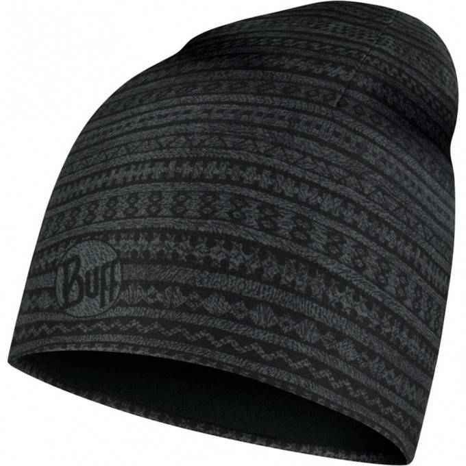 Тонкая флисовая шапочка BUFF HAT POLAR MICROFIBER UME BLACK 123844.999.10.00
