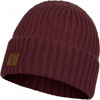 Вязаная шапка BUFF HAT KNITTED RUTGER MAROON