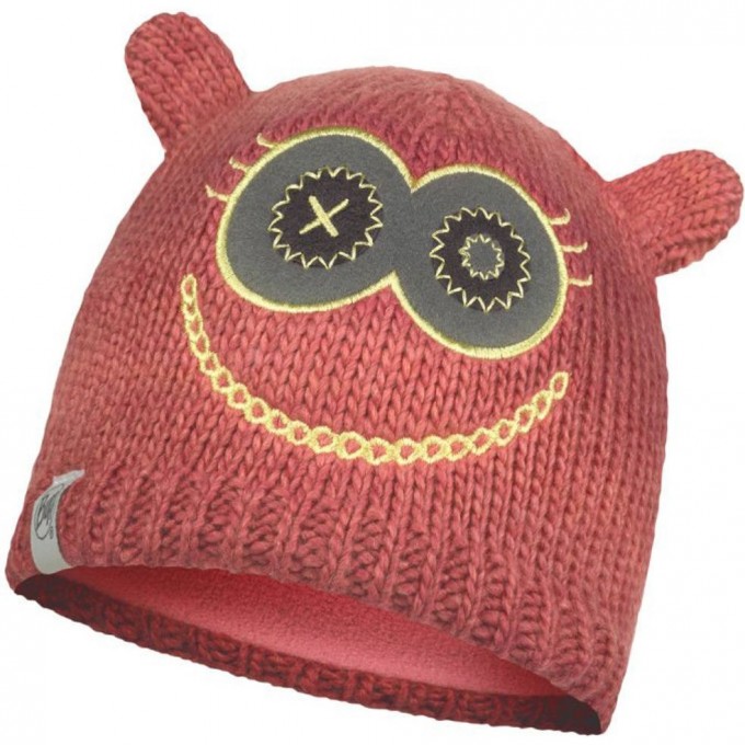 Вязаная шапка детская BUFF MONSTER MERRY PINK 113452.561.10.00