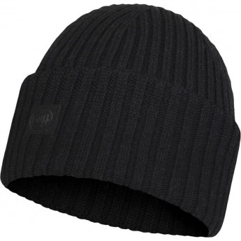 Вязаная шерстяная шапка BUFF HAT WOOL KNITTED ERVIN GRAPHITE